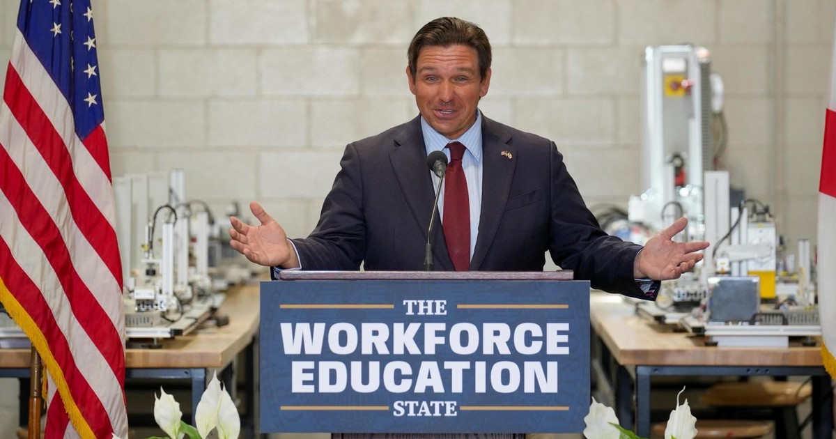 DeSantis declara al estado como "el número 1" en empleos y muestra el avance de la educación técnica