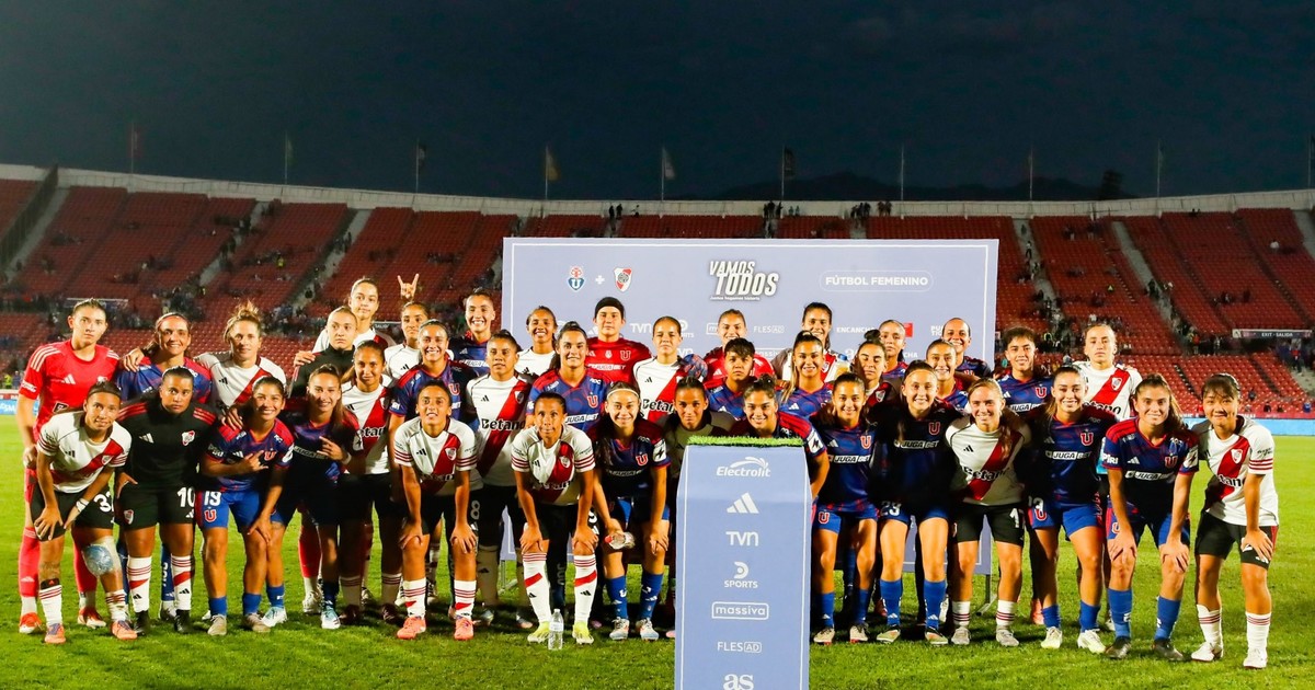 Después del nuevo caos generado por la barra de la U de Chile, hubo paz pero no hubo récord contra River :: Olé