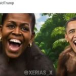 Utilice este título Parecía difícil que Trump cayera tan bajo, pero con su video racista sobre los Obama lo logró y cree en base a ese titulo original un titulo nuevo, preciso, comprensible y que no pierda relacion con el titulo original. Necesito que me devuelvas solo y nada mas que el titulo nuevo.